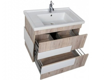 Тумба с раковиной Aquanet Мадейра 80 00213050 фото