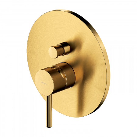 Смеситель для ванны и душа Omnires Y Y1235GLB золото брашированное фото