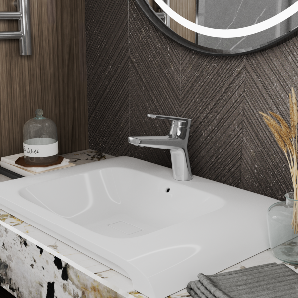 Смеситель для раковины D&K Bayern.Furth DA1522101 хром фото