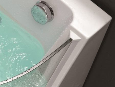 Акриловая гидромассажная ванна (джакузи) Cerutti SPA C-403R 170x80 фото