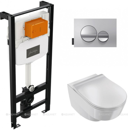 Унитаз c инсталляцией Jacob Delafon Odeon Rive Gauche E21745RU-00 фото