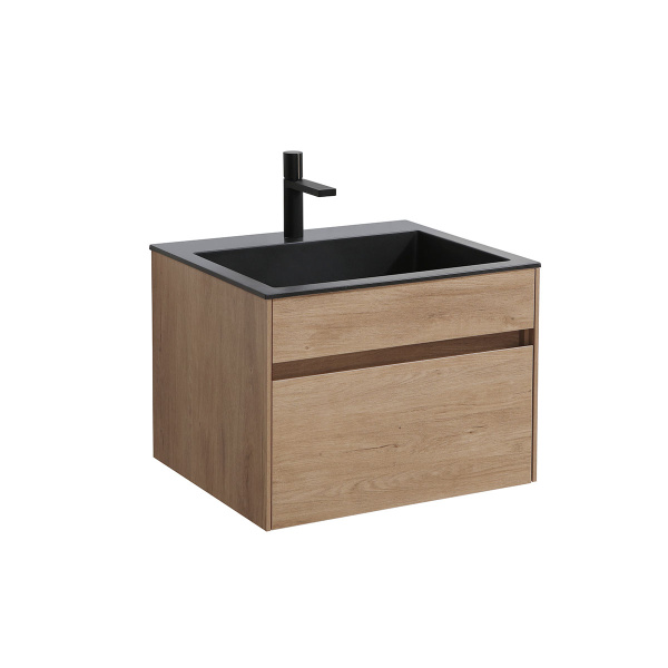 Тумба под раковину Vincea Chiara VMC-2C600NO N.Oak 60 см фото