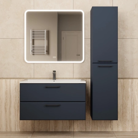 Тумба под раковину Uperwood Foster 90 TFosterNEW90b черная фото