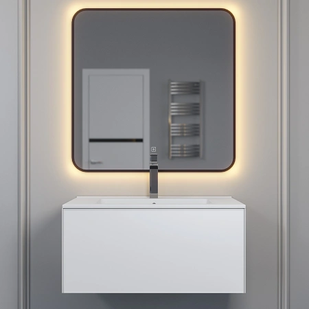 Тумба под раковину Uperwood Parma 75 3930205463 белая фото