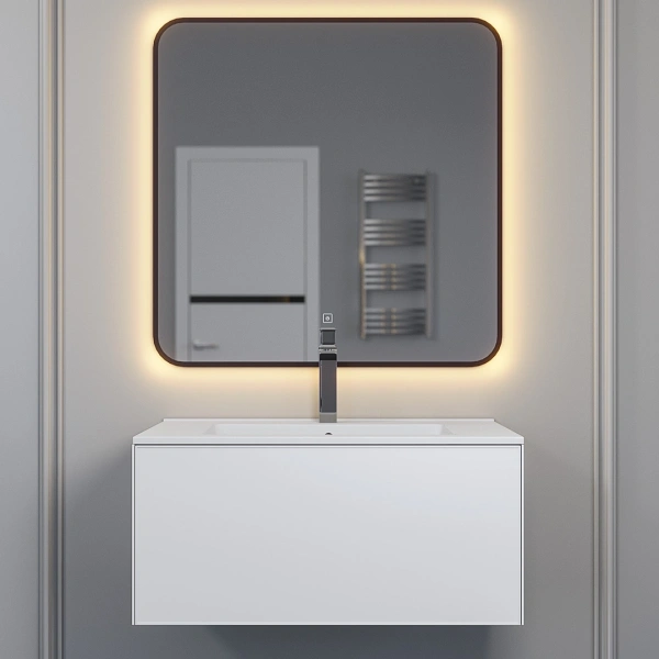 Тумба под раковину Uperwood Parma 75 3930205463 белая фото