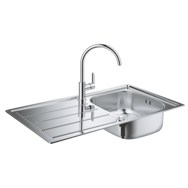 Мойка кухонная со смесителем Grohe K200 BauEdge 31562SD0 фото