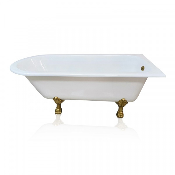 Чугунная ванна Magliezza Susanna Br 167х76 на ножках фото