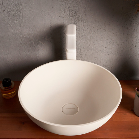 Накладная раковина Montebianco Nemi 390 20141 38x38 фото