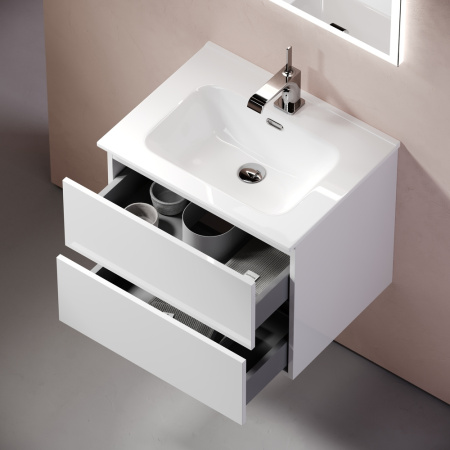 Тумба под раковину Sancos Urban UR60W белый глянец фото