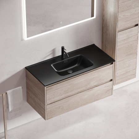 Тумба под раковину Sancos Libra LB100EG дуб галифакс натуральный фото