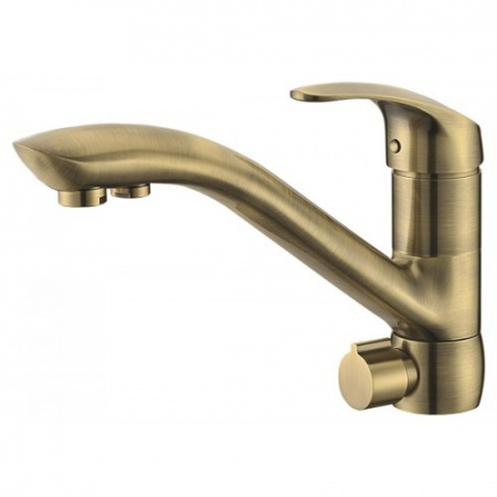 Смеситель для кухни кухни с фильтром для воды Kaiser Venus 39066-3 бронза фото