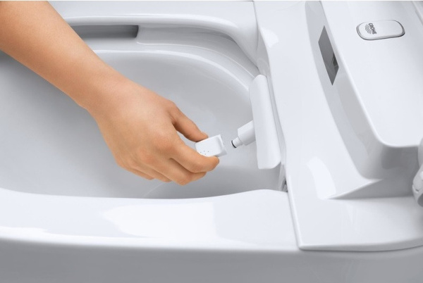 Комплект Grohe Sensia Arena 120172 подвесной унитаз с биде + инсталляция + установочный комплект фото