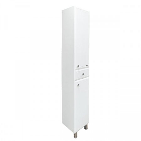 Шкаф-пенал Comforty Сочи-35 белый глянец фото