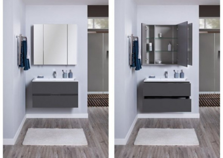 Зеркало-шкаф Aquanet Алвита 80 00240109 фото