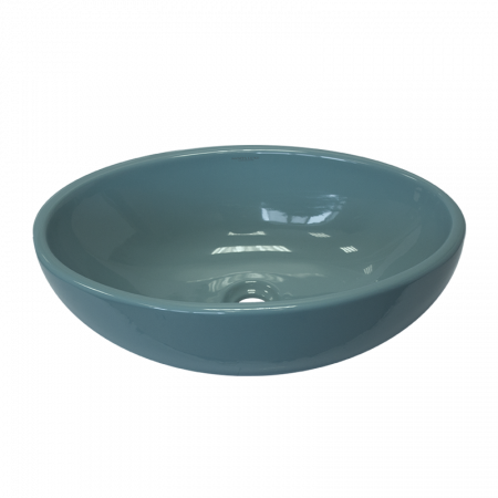 Накладная раковина Sanita luxe Ringo RNGSLWB04 53x34 бирюзовая фото