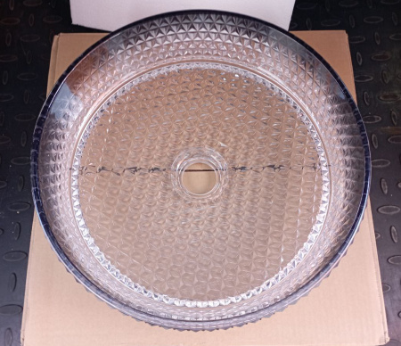 Накладная раковина из стекла CeramaLux GL10 36x36 фото