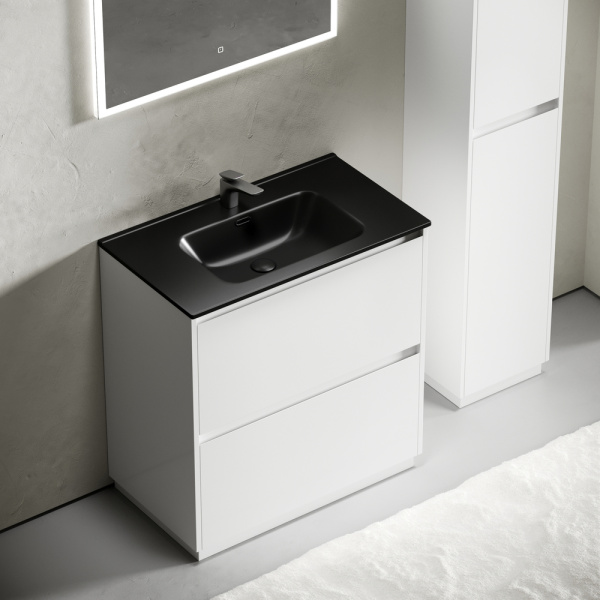 Тумба под раковину Sancos Libra Floor LB80FW белая фото