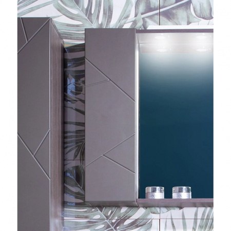 Шкаф подвесной Бриклаер Кристалл 20 см фото