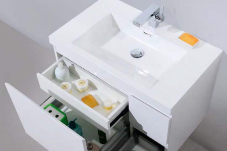 Тумба под раковину BelBagno Luce BB800VAC/BL 80 см фото