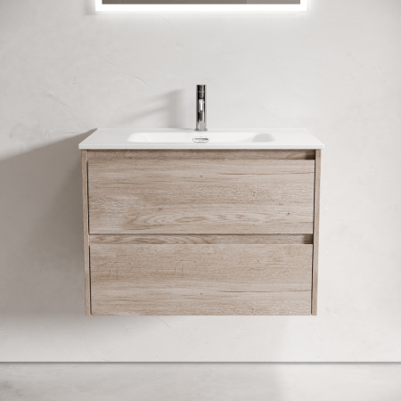 Тумба под раковину Sancos Libra LB70EG дуб галифакс натуральный фото