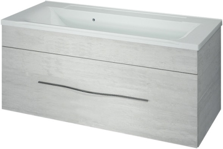 Тумба под раковину Kaksa Кристал 003974 100 см белый фото