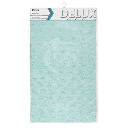 Коврик для ванны Fixsen Delux FX-9040T 120x70 бирюзовый фото