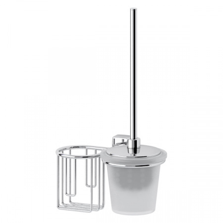 Держатель освежителя и ерш с крышкой FBS Esperado ESP 058 фото