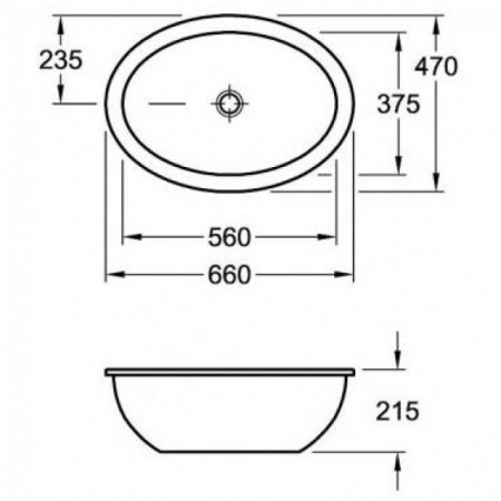 Раковина Villeroy & Boch Loop & Friends 61613001 56 см фото