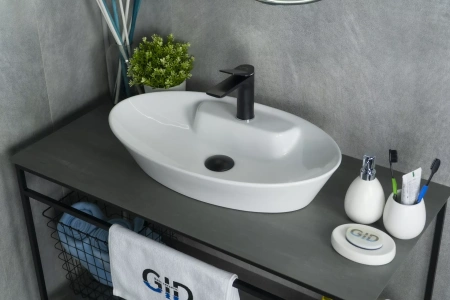 Накладная раковина GID 9398 60,5х36,5 фото