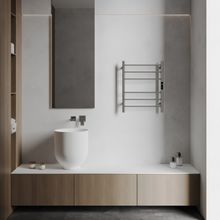 Электрический полотенцесушитель Abber Standard AH4606 хром фото