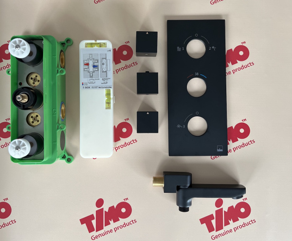 Душевая система скрытого монтажа Timo Petruma SX-5079/03SM Черный фото