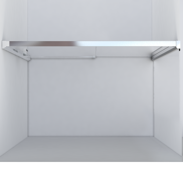 Душевая дверь Vincea Lugano VDS-1L130CLB-1 130 см фото