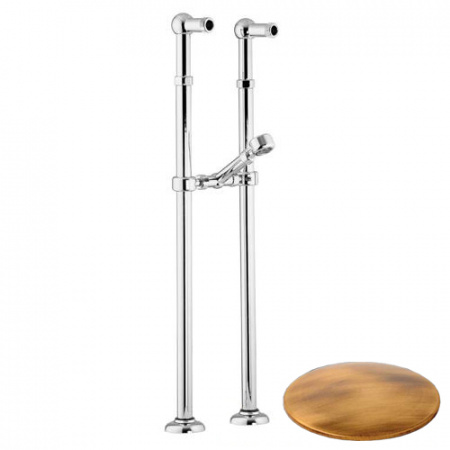 Комплект ножек для напольного смесителя Gattoni Accessori 1545/00V0 br фото