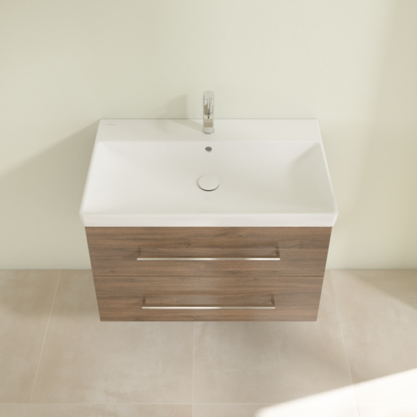 Тумба с раковиной Villeroy&Boch Avento A89100VH 80 см фото