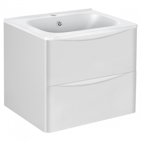 Тумба под раковину Vincea Paola VMC-2P600GW 60 см белая фото