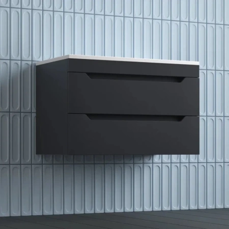 Тумба подвесная Style Line Остин 80 ЛС-00002404 графит фото