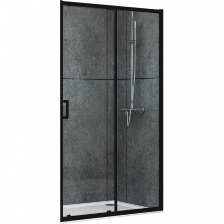 Душевая дверь Abber Schwarzer Diamant AG30110B 110 см фото