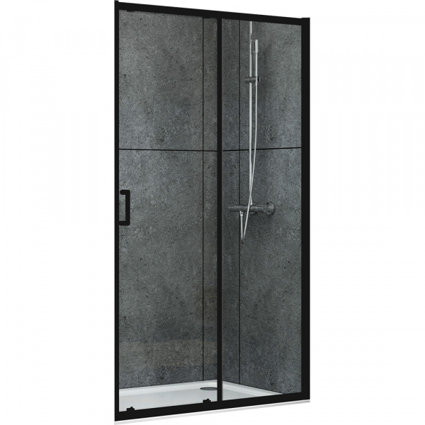 Душевая дверь Abber Schwarzer Diamant AG30110B 110 см фото