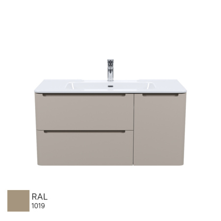 Тумба с раковиной Iddis Edifice EDI10C0i95K капучино фото