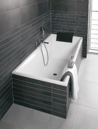 Квариловая ванна Villeroy & Boch Squaro UBQ180SQE2DV-01 180x80 фото