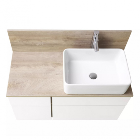 Столешница с панелью Акватон Мишель 100 1A253103MIX40 дуб эндгрейн фото