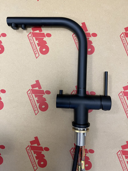 Смеситель для кухни с подключением фильтра Timo Saona 2356/03FL фото