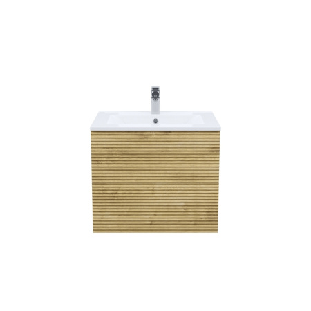 Тумба с раковиной Iddis Bild BIL60V0i95K 60 см, дуб светлый фото