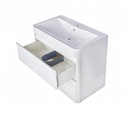 Тумба с раковиной Style Line Атлантика 60 Люкс Plus СС-00002206 фото