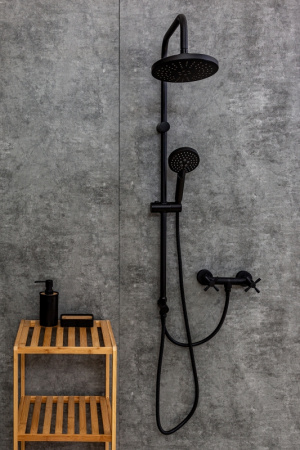 Душевая система Orange Mia M34-922b Черная фото