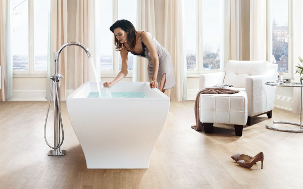 Смеситель для ванны напольный Grohe Grandera 23318000 фото