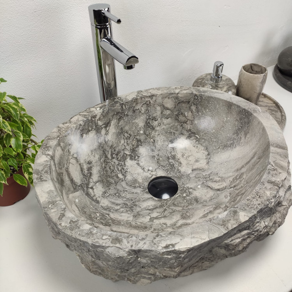 Накладная раковина из мрамора Erozy Doreng EM-00888 (49*41*15) фото