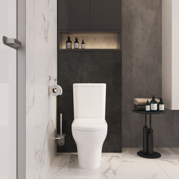 Напольный унитаз VitrA Zentrum (Зентрум) 9824B003-7219 с сиденьем микролифт фото