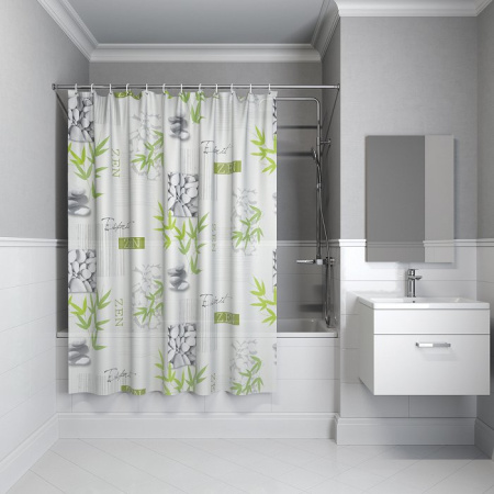 Текстильная шторка для ванной комнаты Iddis Promo 180*180см PEVA P02PV11i11 фото