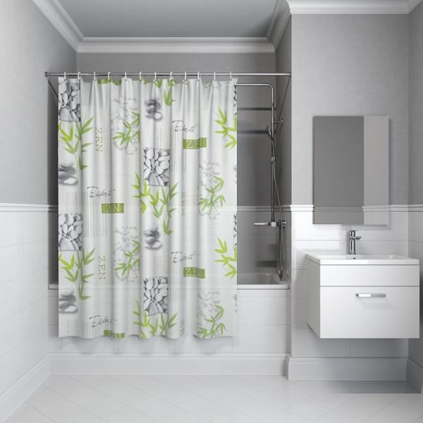 Текстильная шторка для ванной комнаты Iddis Promo 180*180см PEVA P02PV11i11 фото